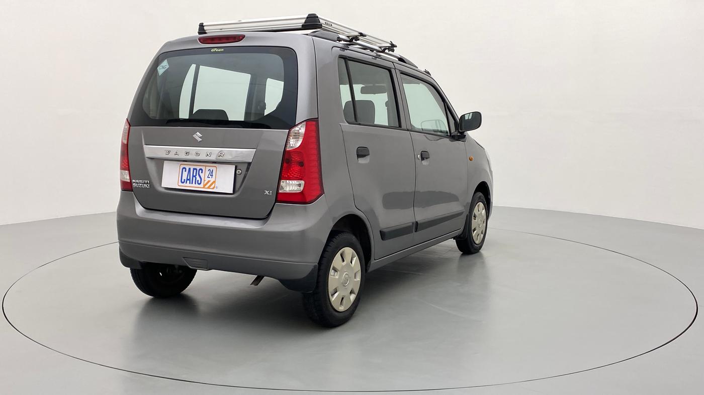 2013 Maruti Wagon R 1.0 LXI CNG, CNG, Manual, 84,236 km, Right Back Diagonal