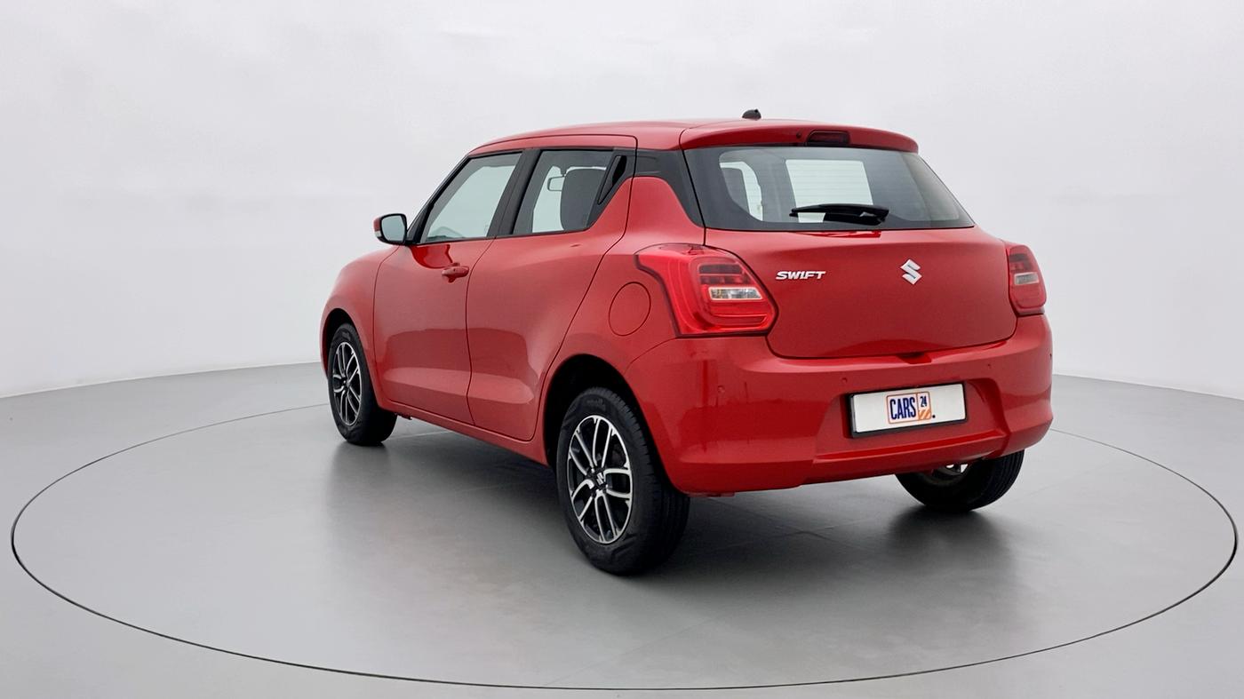 2020 Maruti Swift ZXI PLUS AMT, Petrol, Automatic, 19,663 km, Left Back Diagonal