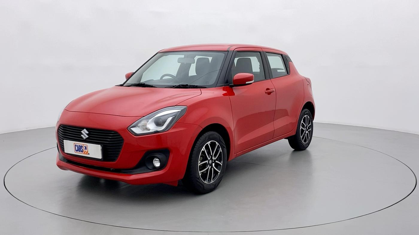 2020 Maruti Swift ZXI PLUS AMT, Petrol, Automatic, 19,663 km, Left Front Diagonal