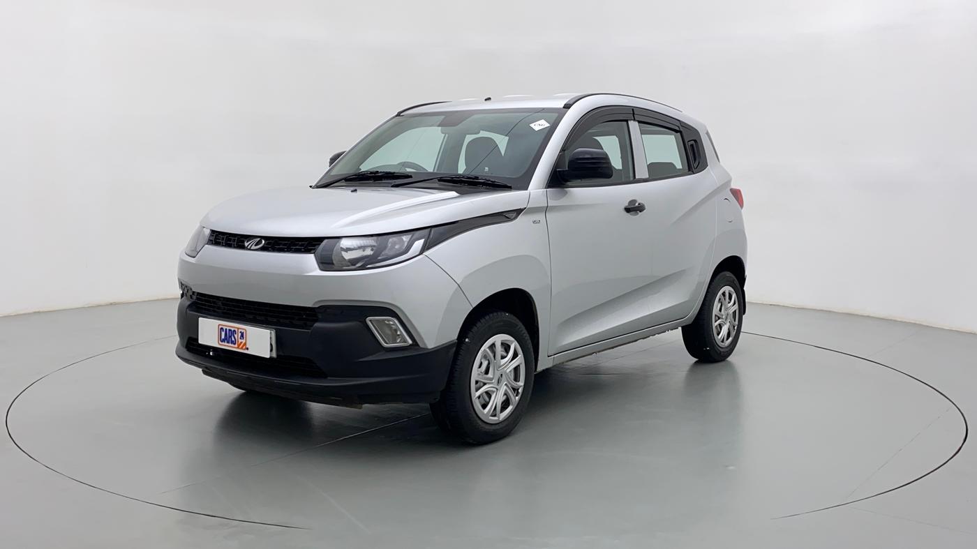 2019 Mahindra Kuv100 K2 TRIP CNG, CNG, Manual, 33,292 km, Left Front Diagonal