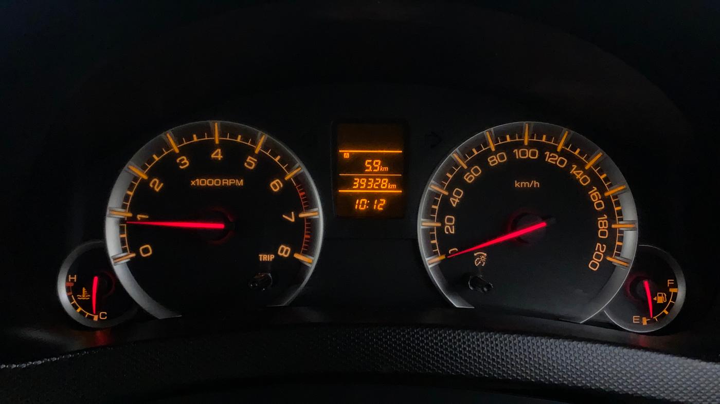 2016 Maruti Swift Dzire VXI (O), Petrol, Manual, 39,431 km, Odometer Image