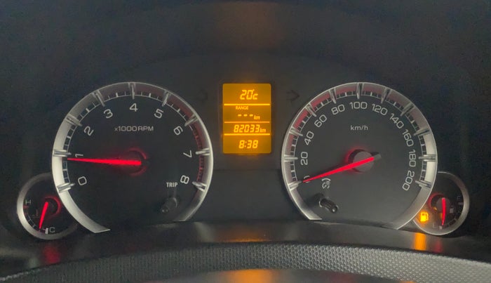 2013 Maruti Swift ZXI, Petrol, Manual, 81,990 km, Odometer Image