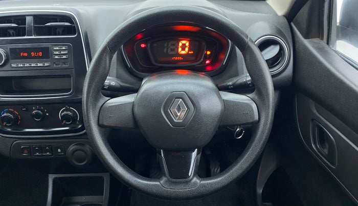 2018 Renault Kwid RXL, Petrol, Manual, 17,220 km, Steering Wheel Close Up