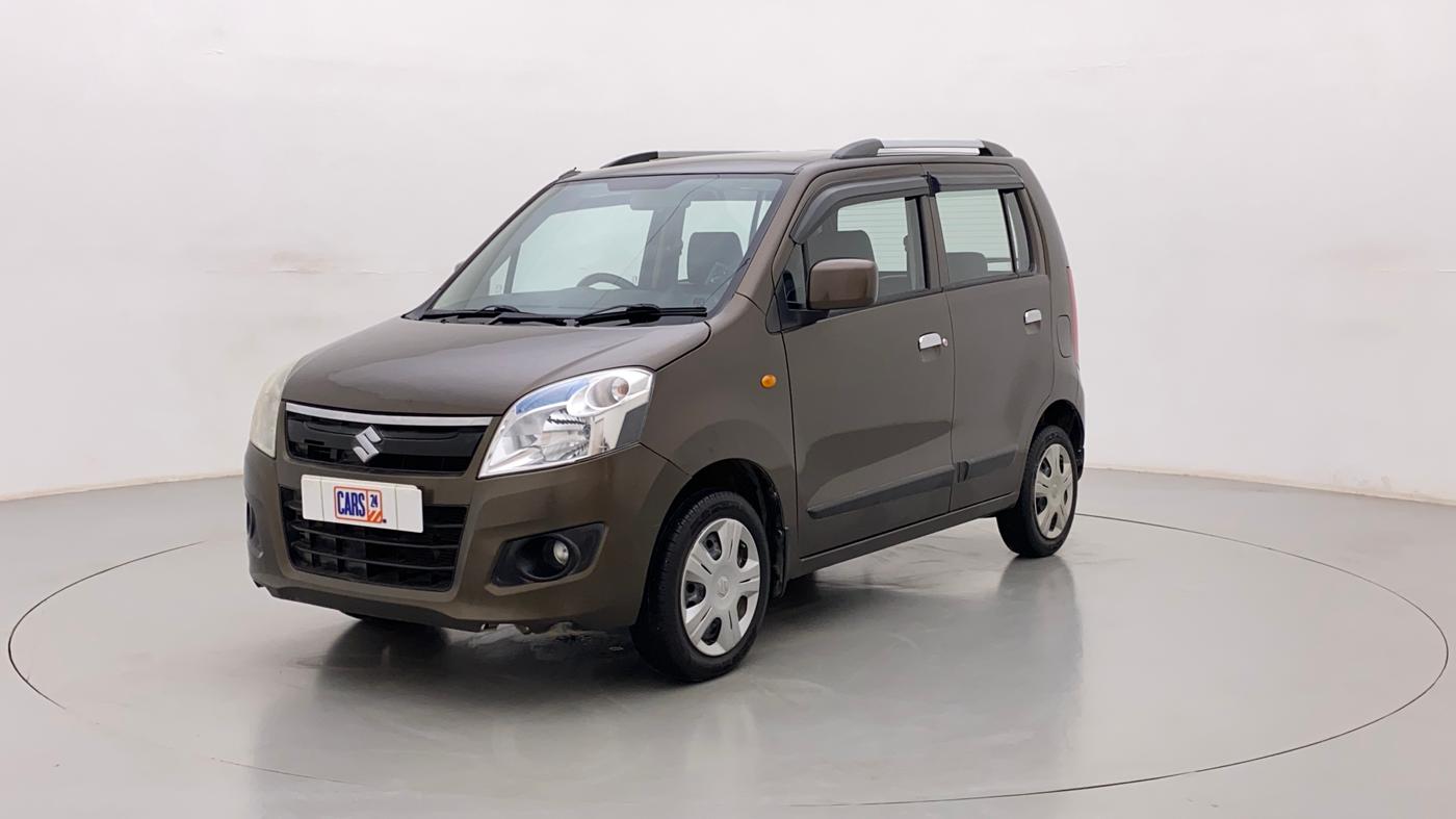 2016 Maruti Wagon R 1.0 VXI AMT, Petrol, Automatic, 89,079 km, Left Front Diagonal