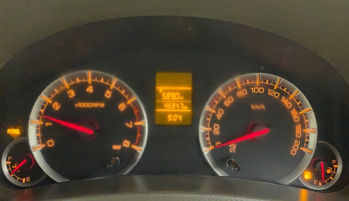 2013 Maruti Ertiga VXI CNG, CNG, Manual, 45,947 km, Odometer Image