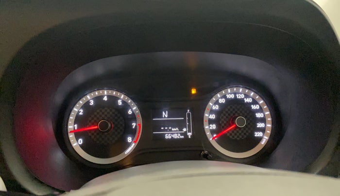 2021 Hyundai GRAND I10 NIOS MAGNA AMT 1.2 KAPPA VTVT, Petrol, Automatic, 66,481 km, Odometer Image