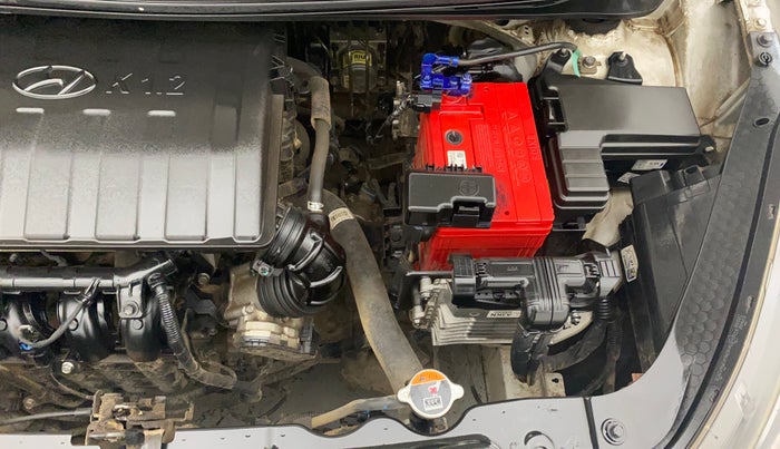 2021 Hyundai GRAND I10 NIOS MAGNA AMT 1.2 KAPPA VTVT, Petrol, Automatic, 66,481 km, Engine View - Left