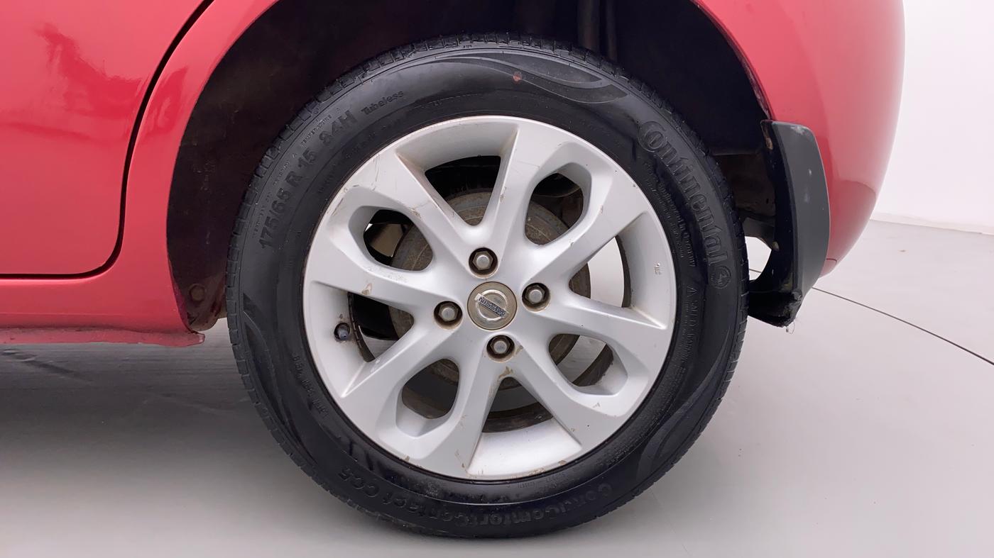 2014 Nissan Micra XV CVT, Petrol, Automatic, 60,934 km, Left Rear Wheel