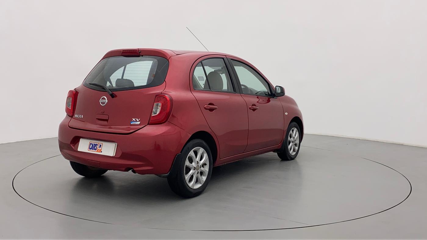 2014 Nissan Micra XV CVT, Petrol, Automatic, 60,934 km, Right Back Diagonal