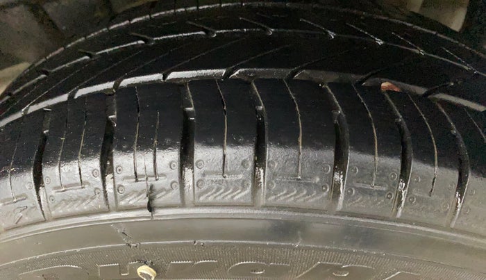 2024 Tata TIGOR  XZA CNG, CNG, Automatic, 25,474 km, Left Rear Tyre Tread