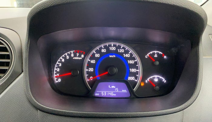 2018 Hyundai Grand i10 SPORTZ 1.2 KAPPA VTVT DUAL TONE, Petrol, Manual, 53,108 km, Odometer Image