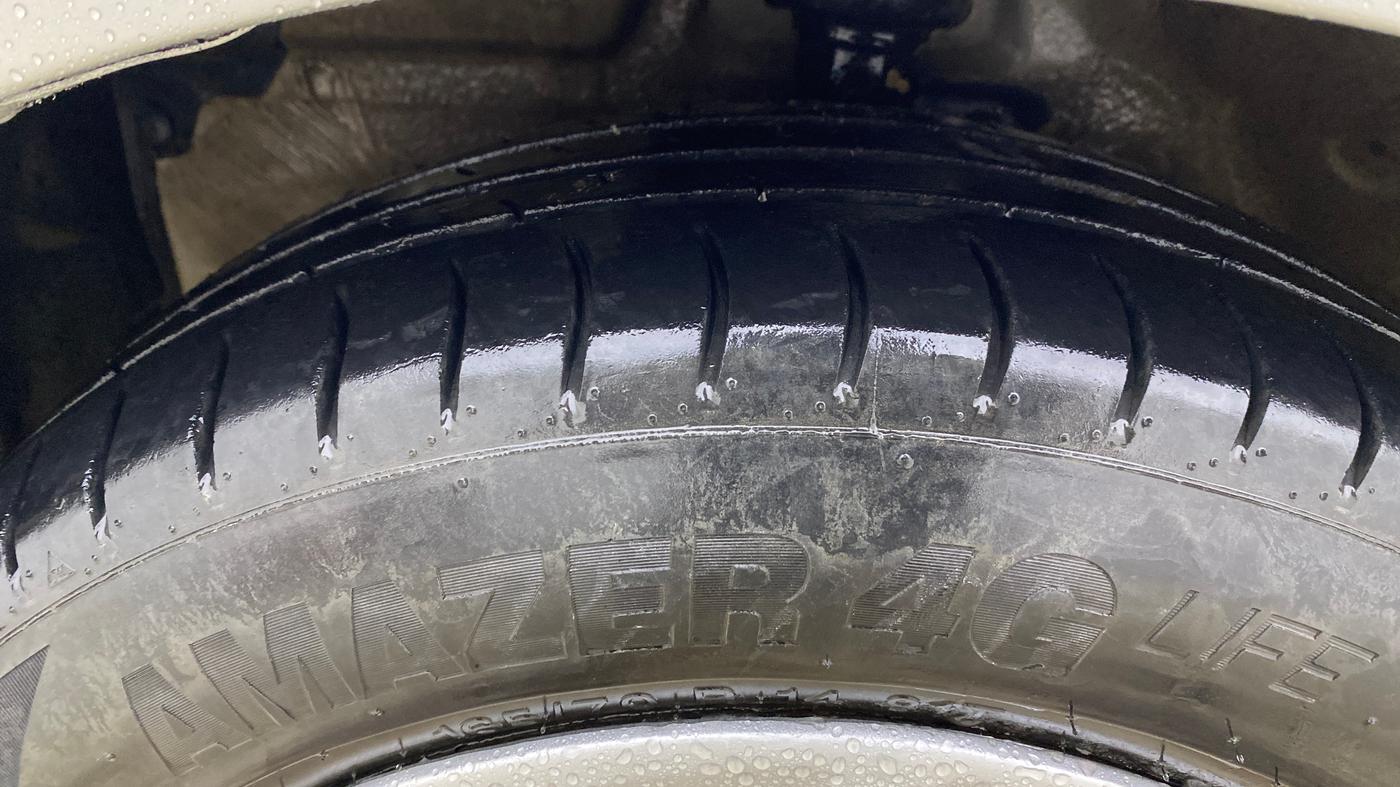 2018 Maruti Celerio ZXI, Petrol, Manual, 76,008 km, Left Front Tyre Tread
