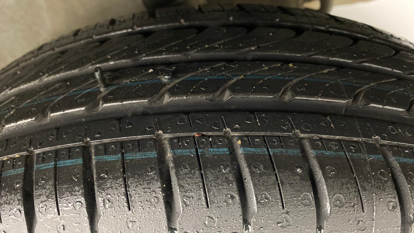 2014 Nissan Micra XV CVT, Petrol, Automatic, 50,219 km, Left Rear Tyre Tread