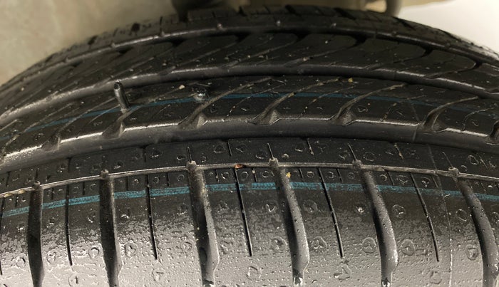 2014 Nissan Micra XV CVT, Petrol, Automatic, 50,219 km, Left Rear Tyre Tread