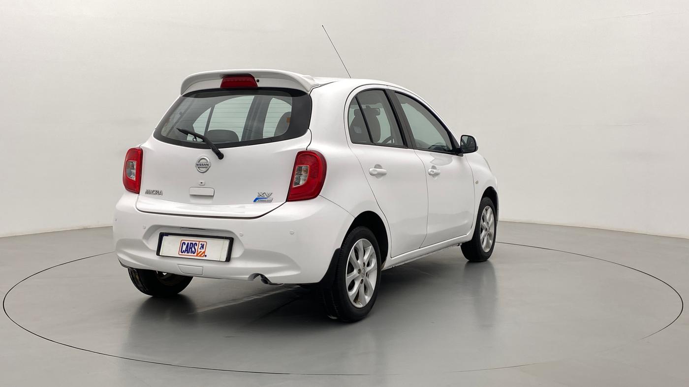 2014 Nissan Micra XV CVT, Petrol, Automatic, 50,219 km, Right Back Diagonal