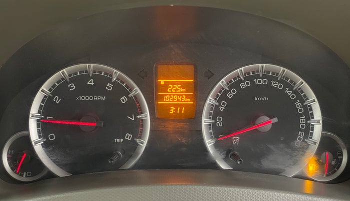 2014 Maruti Ertiga VXI, Petrol, Manual, 1,03,085 km, Odometer Image