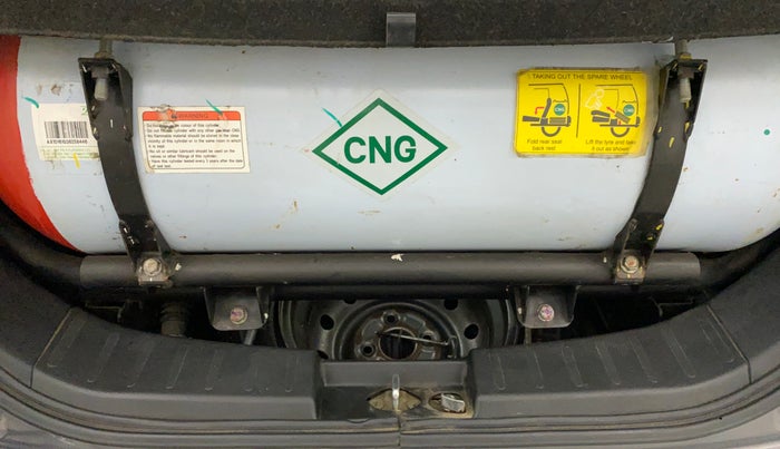 2016 Maruti Wagon R 1.0 LXI CNG, CNG, Manual, 55,511 km, Boot Inside