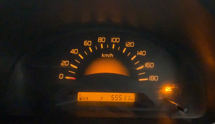 2016 Maruti Wagon R 1.0 LXI CNG, CNG, Manual, 55,511 km, Odometer Image