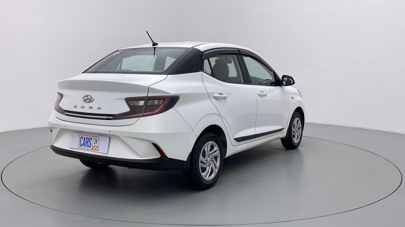 2020 Hyundai AURA S CNG, CNG, Manual, 15,913 km, Right Back Diagonal
