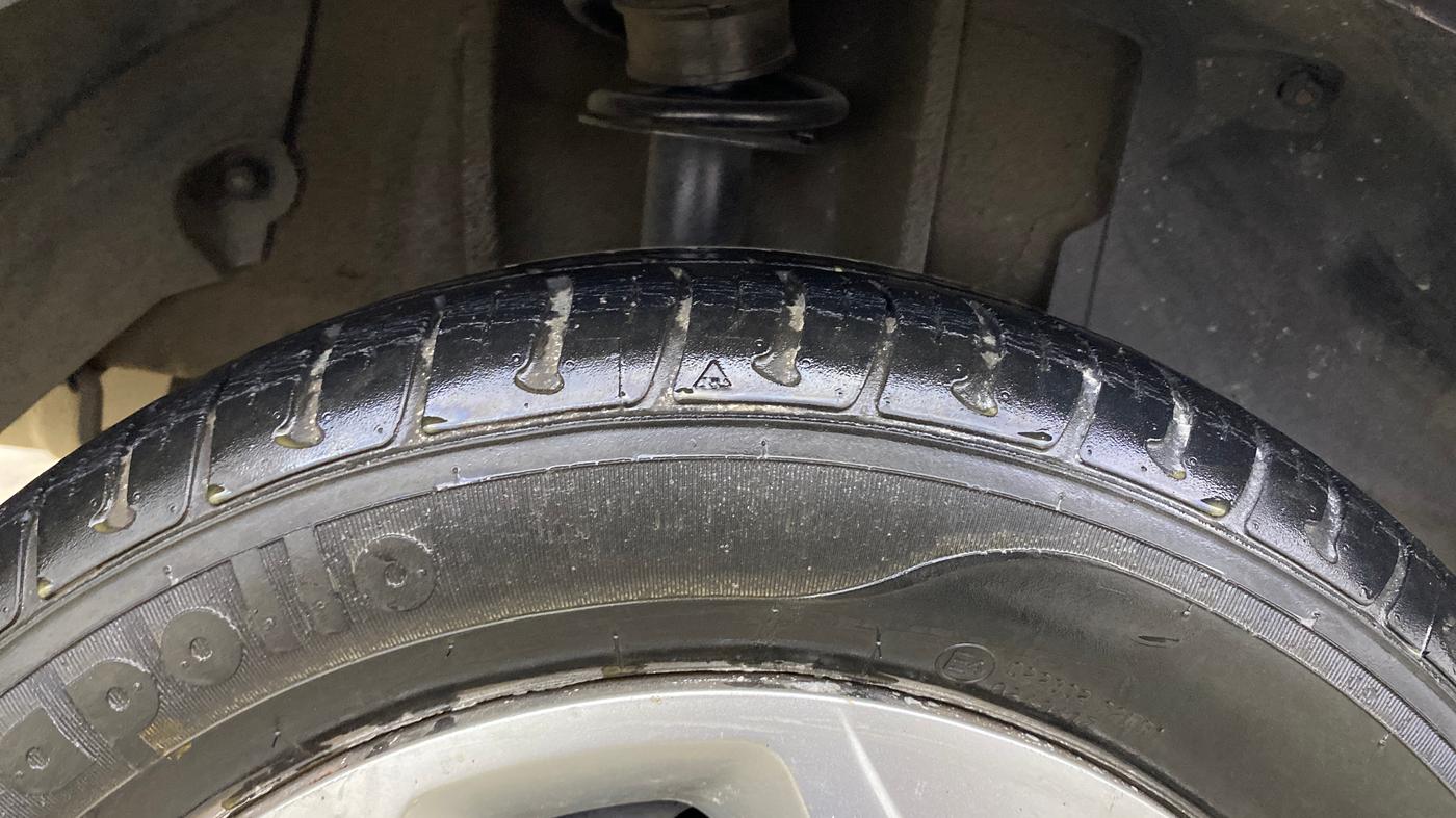 2018 Tata TIGOR XT PETROL, Petrol, Manual, 14,487 km, Right Rear Tyre Tread