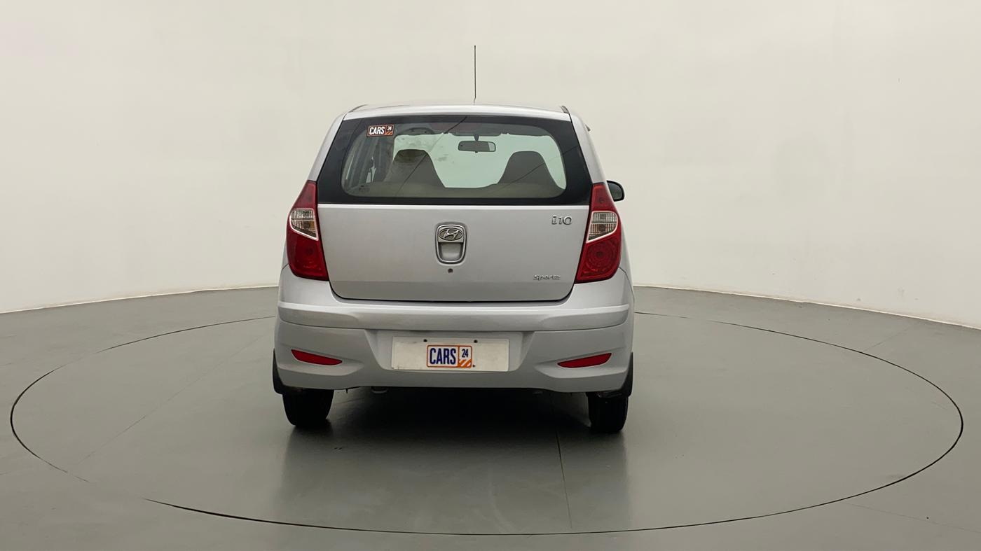 2014 Hyundai i10 SPORTZ 1.1, CNG, Manual, 93,455 km, Back/Rear
