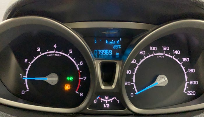 2016 Ford Ecosport TITANIUM 1.5L PETROL, Petrol, Manual, 79,969 km, Odometer Image