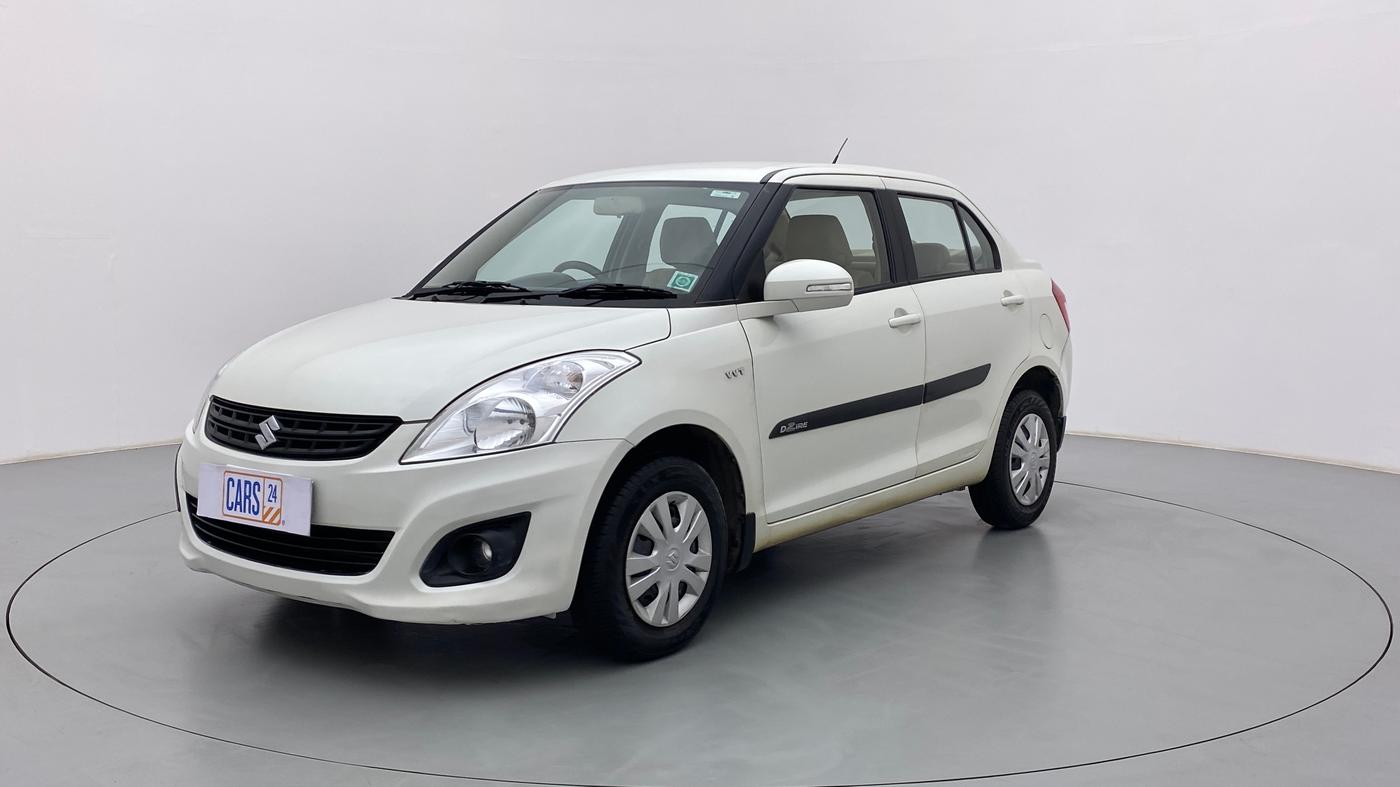 2014 Maruti Swift Dzire AUTOMATIC, Petrol, Automatic, 27,550 km, Left Front Diagonal