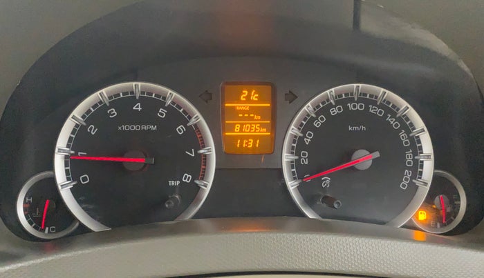 2015 Maruti Ertiga ZXI, Petrol, Manual, 81,005 km, Odometer Image