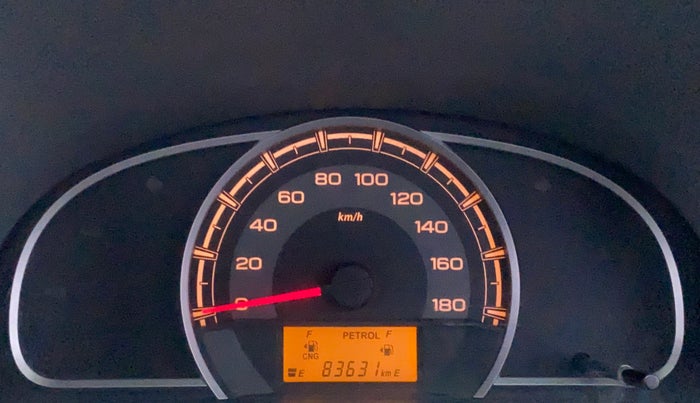2014 Maruti Alto 800 LXI CNG, CNG, Manual, 83,631 km, Odometer Image