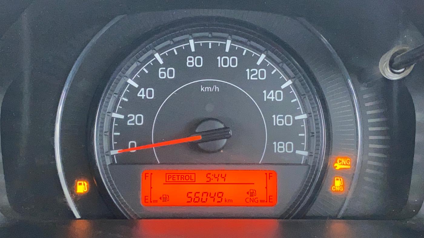 2020 Maruti New Wagon-R 1.0 Lxi (o) cng, CNG, Manual, 56,224 km, Odometer Image