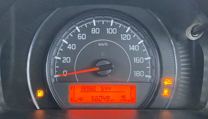2020 Maruti New Wagon-R 1.0 Lxi (o) cng, CNG, Manual, 56,224 km, Odometer Image