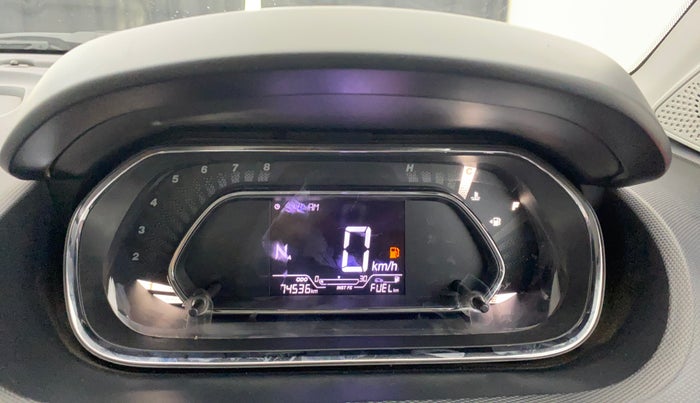 2020 Tata Tiago XZA PLUS PETROL, Petrol, Automatic, 74,494 km, Odometer Image