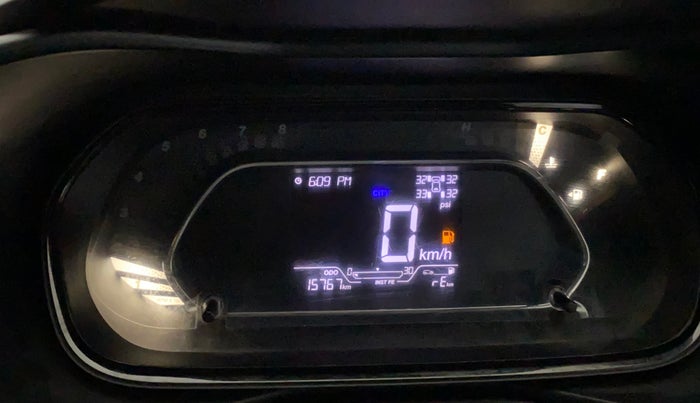 2023 Tata NEXON XZ PLUS PETROL SUNROOF DARK EDITION, Petrol, Manual, 15,757 km, Odometer Image