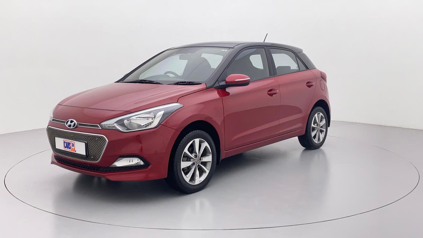 2017 Hyundai Elite i20 ASTA 1.2 DUAL TONE, Petrol, Manual, 26,347 km, Left Front Diagonal (45- Degree) View