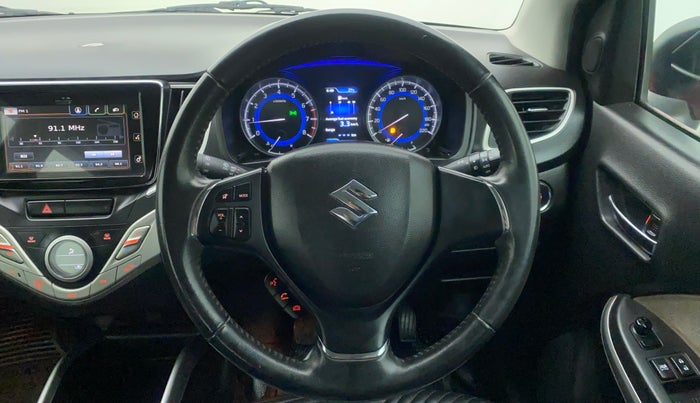 2016 Maruti Baleno ALPHA PETROL 1.2, Petrol, Manual, 26,113 km, Steering Wheel Close Up