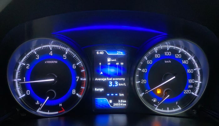 2016 Maruti Baleno ALPHA PETROL 1.2, Petrol, Manual, 26,113 km, Odometer Image