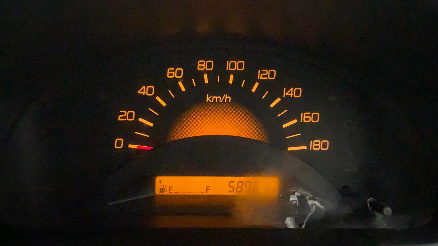 2015 Maruti Wagon R 1.0 LXI CNG, CNG, Manual, 58,961 km, Odometer Image