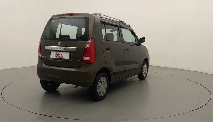 2015 Maruti Wagon R 1.0 LXI CNG, CNG, Manual, 58,961 km, Right Back Diagonal