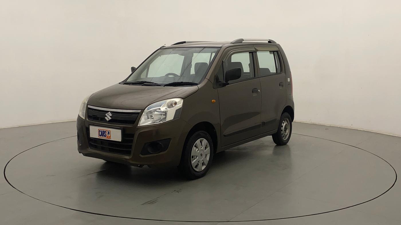 2015 Maruti Wagon R 1.0 LXI CNG, CNG, Manual, 58,961 km, Left Front Diagonal