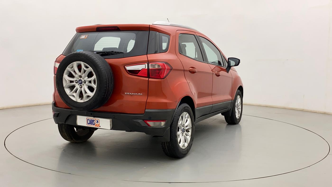 2017 Ford Ecosport TITANIUM 1.5L DIESEL, Diesel, Manual, 94,148 km, Right Back Diagonal
