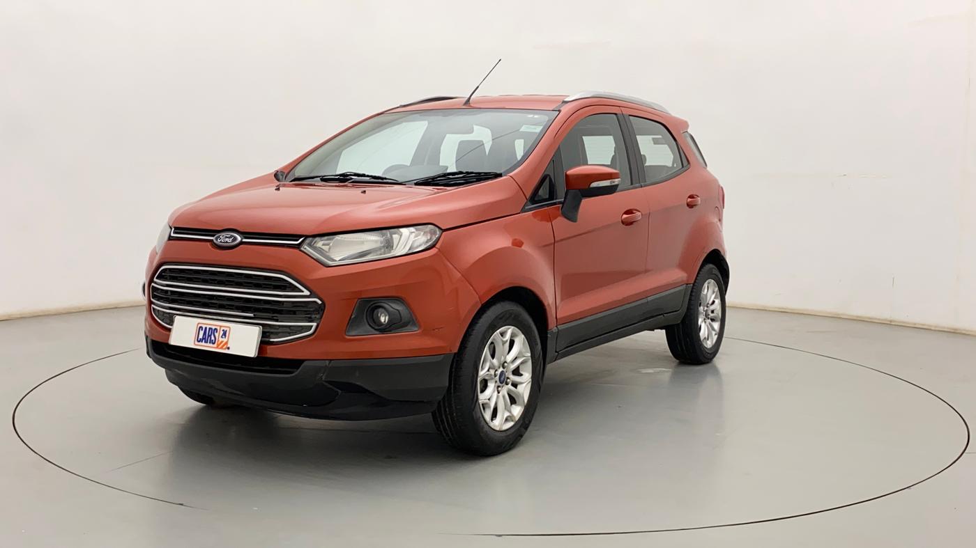 2017 Ford Ecosport TITANIUM 1.5L DIESEL, Diesel, Manual, 94,148 km, Left Front Diagonal