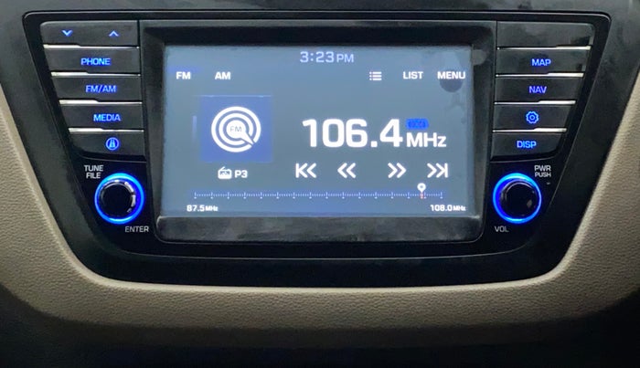 2017 Hyundai Elite i20 ASTA 1.2 (O), Petrol, Manual, 73,849 km, Infotainment System