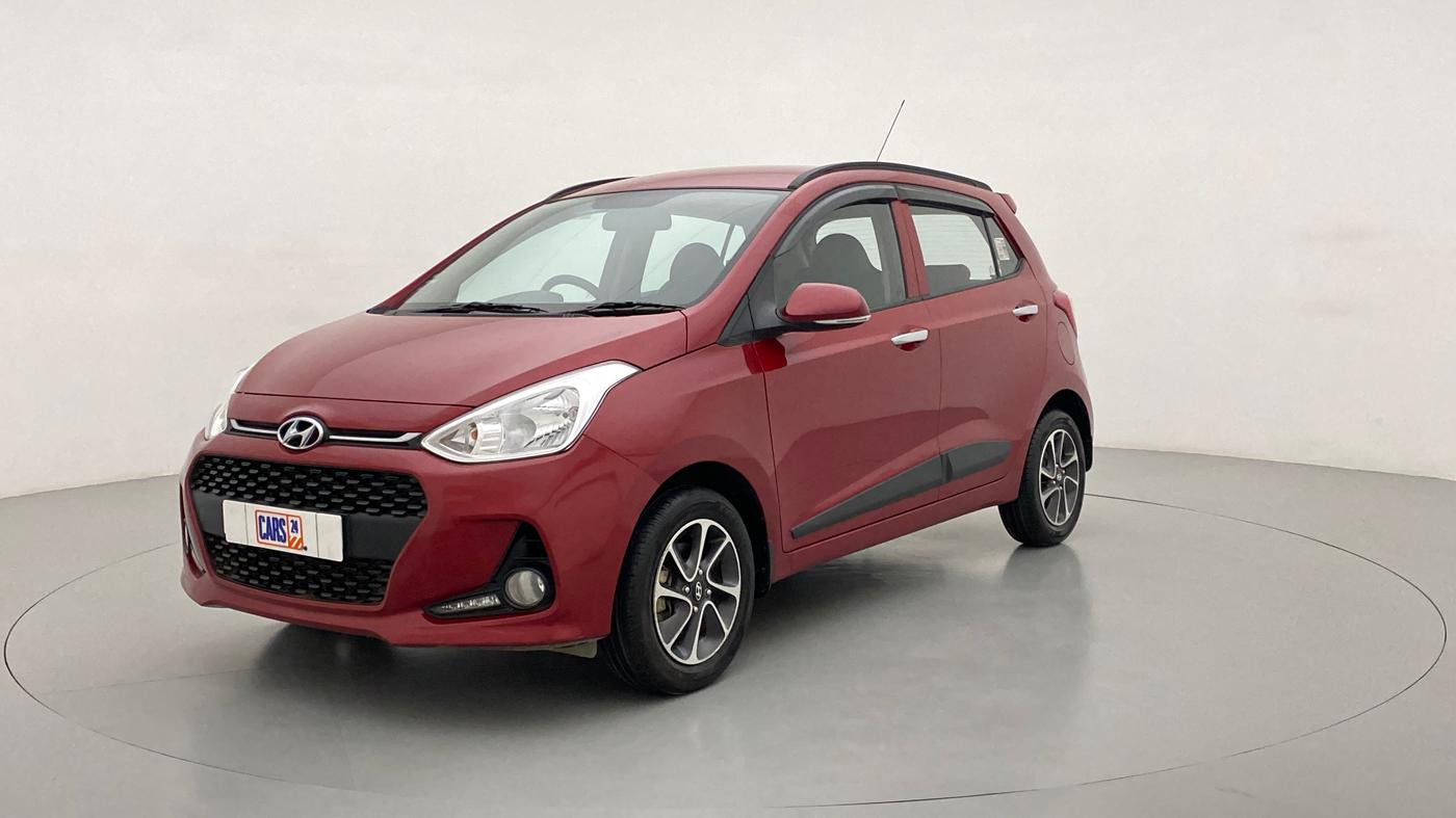 2019 Hyundai Grand i10 ASTA 1.2 VTVT, Petrol, Manual, 4,816 km, Left Front Diagonal