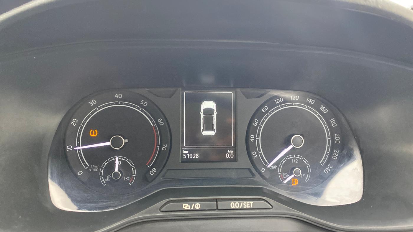 2022 Skoda KUSHAQ AMBITION 1.0L TSI MT, Petrol, Manual, 52,001 km, Odometer Image