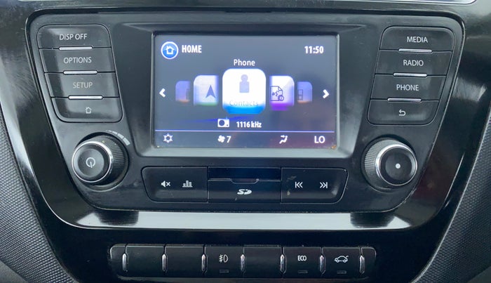 2018 Tata TIGOR XZ 1.2 REVOTRON OPT, Petrol, Manual, 34,014 km, Infotainment System