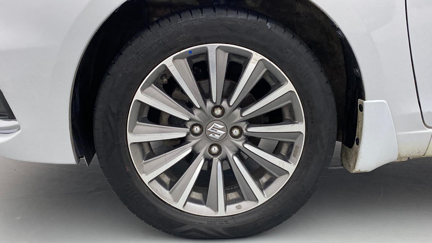 2020 Maruti Ciaz ALPHA 1.5 AT SHVS, Petrol, Automatic, 39,945 km, Left Front Wheel