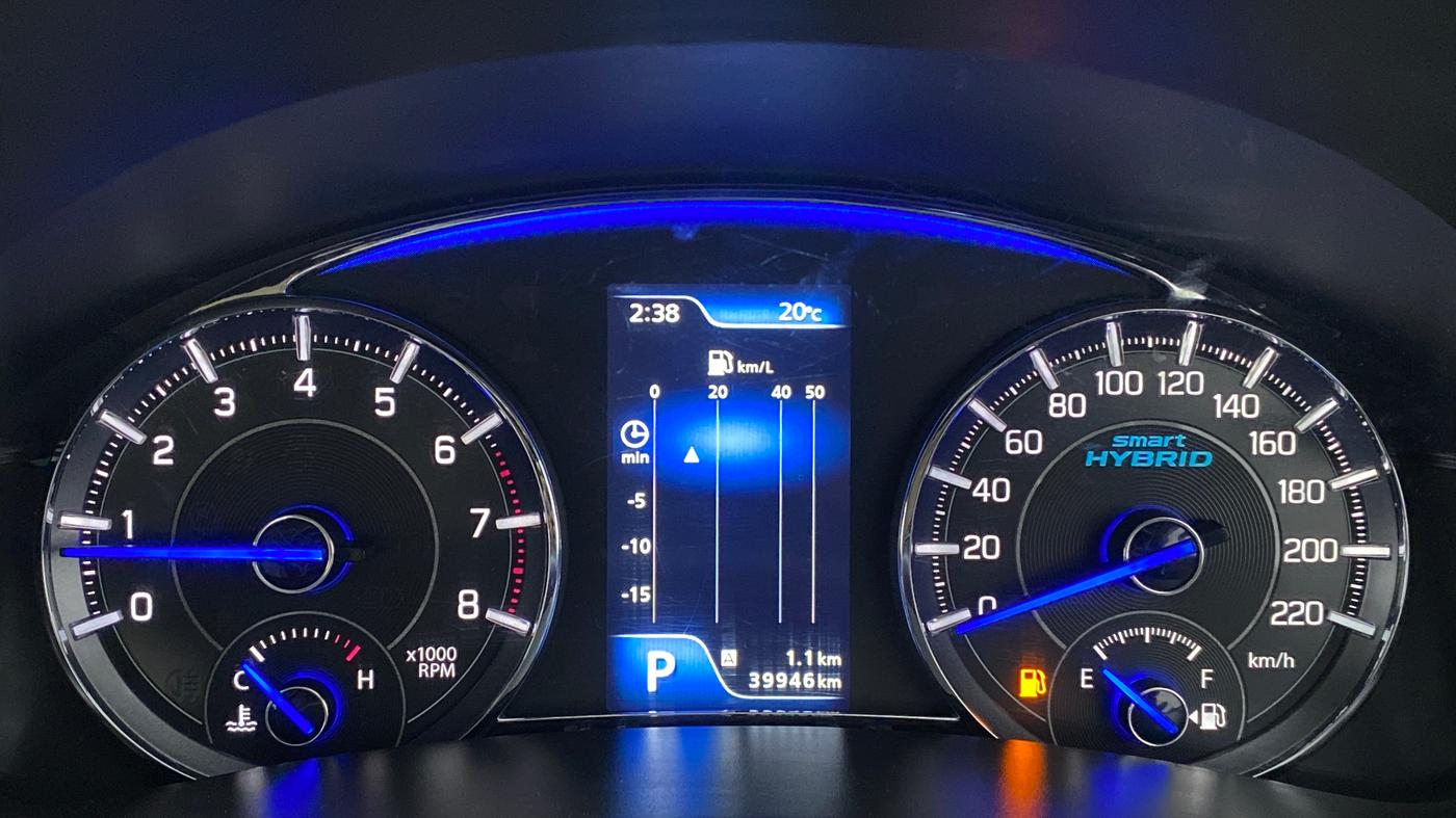 2020 Maruti Ciaz ALPHA 1.5 AT SHVS, Petrol, Automatic, 39,945 km, Odometer Image