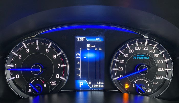 2020 Maruti Ciaz ALPHA 1.5 AT SHVS, Petrol, Automatic, 39,945 km, Odometer Image