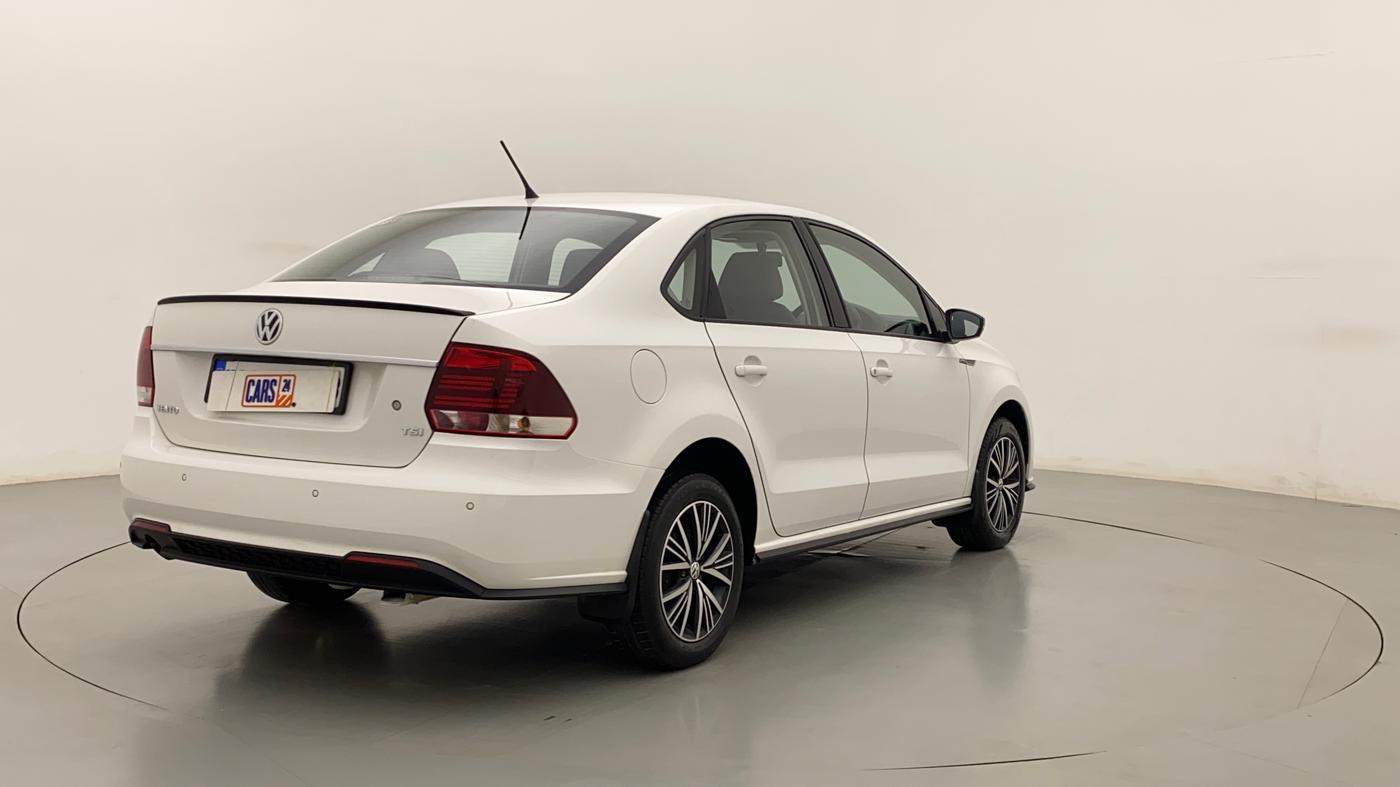 2021 Volkswagen Vento COMFORTLINE 1.0L TSI, Petrol, Manual, 44,286 km, Right Back Diagonal