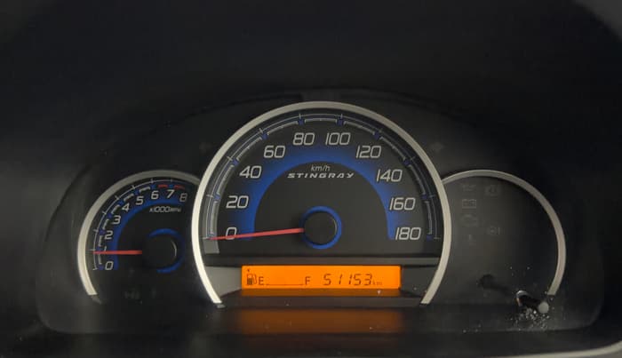 2014 Maruti Wagon R Stingray VXI, Petrol, Manual, 51,142 km, Odometer Image
